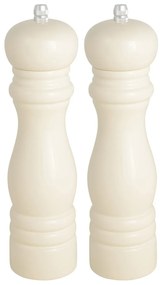 Set de 2 rasnite din lemn crem pentru sare si piper CREAM