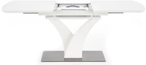 Masă de sufragerie extensibilă 140-180 cm Penap (alb) (pentru 6 8 persoane). 1048601