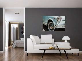 Tablou - mașina retro Fiat (90x60 cm)