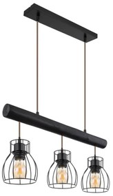 Lustră pe cablu MINA 3xE27/60W/230V Globo 15326-3NB