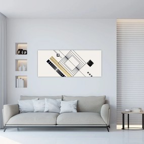 Tablou - Forme geometrice N⁰6 (120x50 cm)