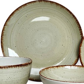 Banquet Set de tacâmuri Spiral Ivory, 30 bucăți