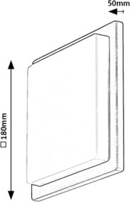 Aplică LED de exterior ONTARIO LED/8W/230V IP65 Rabalux 7204