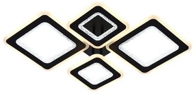 Lustră LED dimabilă aplicată LED/95W/230V 3000-6500K + telecomandă