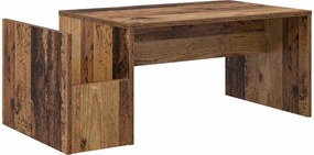 vidaXL Masă de cafea Lemn vechi 90 x 45 x 35 cm Lemn compozit