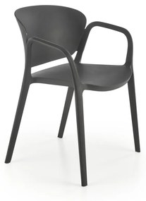 Scaun din plastic K491 negru
