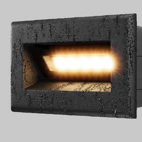 Corp de iluminat LED încastrat de exterior Maytoni O045SL-L3B3K BOSCA LED/3W/230V IP65 negru