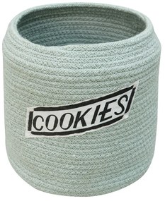 Coș de jucării pentru copii albastru deschis din material textil ø 20x26 cm Cookie Jar – Lorena Canals