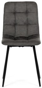 Set de scaune de sufragerie Vintage CT-281 BK3, 4buc