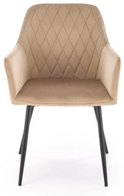 Scaun K558 velvet bej