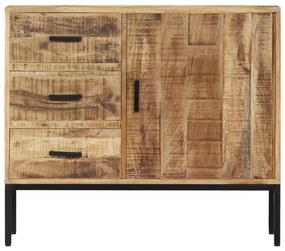 Servanta, 88x30x71 cm, lemn masiv de mango 1, Lemn masiv de mango