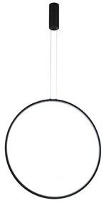 Lustra / Pendul LED design circular MASSIMA 60 BK