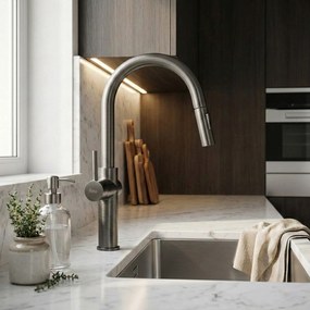 Baterie de bucătărie Rea Fresh High Titan