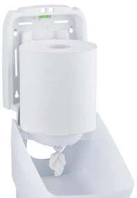 Dozator pentru prosoape de hartie in role Merida Hygiene Control FLEXI, alb
