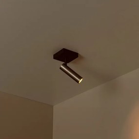 Lucide 22974/01/15 - Spot orientabil GRADO 1xGU10/40W/230V maro/negru