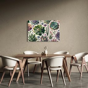Tablou - Plante suculente (90x60 cm)