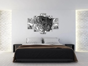 Tablou - Grădină exotică (150x105 cm)