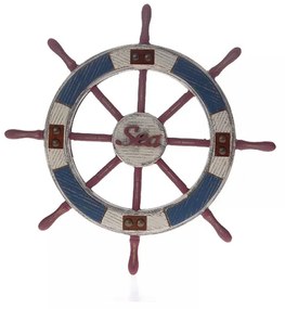 Decoratiune din lemn Navy Wheel