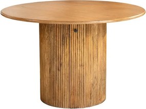 Masa cu spatiu de depozitare, lemn de mango TRES CHIC 120cm