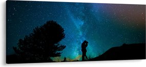 Tablou - Întâlnire sub stele (120x50 cm)