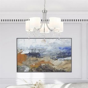 Searchlight - Lustră pe lanț NINA 5XE14/60W/230V