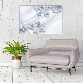 Tablou - Design flori (90x60 cm)