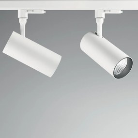 Spot LED pe sina directionabil SMILE mini 15W 3000K CRI80 24° alb 189574