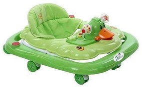 Premergator reglabil in 3 trepte NOVOKIDS™ Duckey, cu melodii, Ratusca, Pliabil, Verde