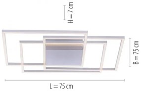 Paul Neuhaus 8256-55 - LED Plafonieră dimmabilă INIGO 3xLED/16W/230V