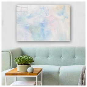 Tablou din sticlă 70x50 cm Pastel – Wallity
