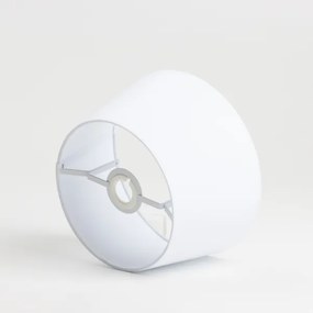 Abajur universal KERIA, Ø 30 cm, alb