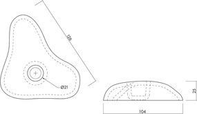 Sfeșnic din metal Mis – noo.ma