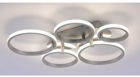 Leuchten Direkt - Lustră LED aplicată JOHANNA 2xLED/11,5W/230V+2xLED/9W+LED/7W
