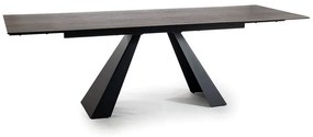 Masa de bucaterie Salvadore II, 160 x 90 cm, maro inchis