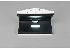 Corp de iluminat pentru exterior LED, de perete, solar (înălțime 18,5 cm) Macapa – Reality