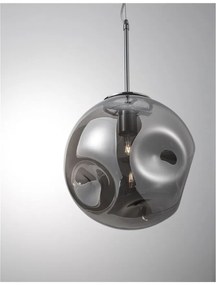 Lustra, Pendul design modern MAYAN, gri fumuriu NVL-9988103