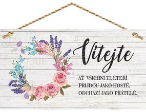 Tablou decorativ Bohemia Gifts - Bine ați venit