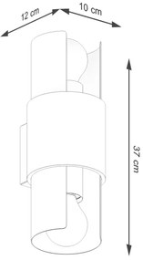 Aplică Sollux SL.1674 FLASH 2xE27/15W/230V alb