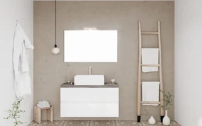 Set Mobilier Baie Carter, Configurabil, 80/100cm L 100 cm #20 Rectangular