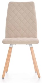 Scaun de bucaterie Robbins, bej/fag