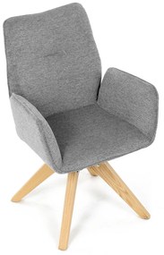 Scaun de sufragerie DCH-C2148 SIL2 cu materialimpermeabil