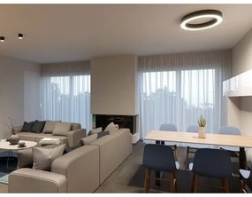 Plafonieră LED dimabilă SATURN LED/50W/230V 3000K/4000K negru LED2