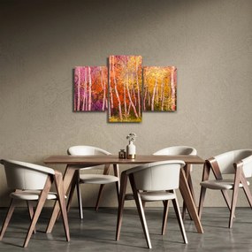 Tablou - Pădurea colorată (90x60 cm)