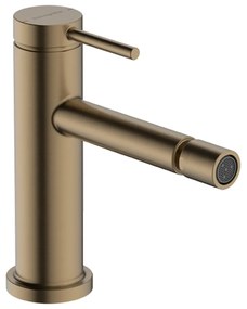 Baterie bideu Hansgrohe Tecturis S cu ventil Pop-Up bronz periat