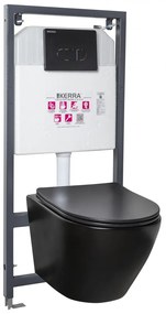 Set rezervor WC Delos montat pe perete