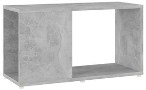 809057 vidaXL Comodă TV, gri beton, 60x24x32 cm, PAL