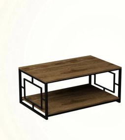 Măsuță de conferință Kelvin Black and Walnut