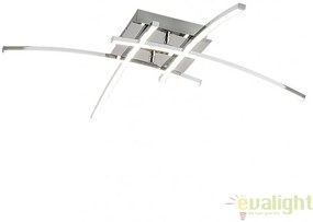 Plafoniera LED design modern, finisaj crom, Alexis 2503 RX