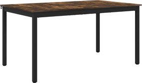 vidaXL Mese de sufragerie METAL