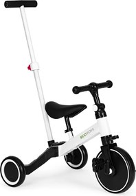 Triciclu cu trei roți cu mâner de împins 2 în 1